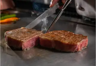 画像:ステーキコース 桔梗イメージ