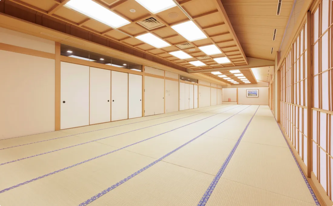 画像:和室宴会場