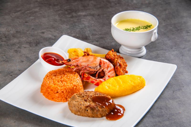 お子さまハンバーグランチ