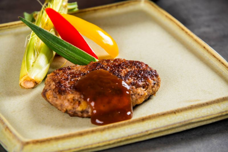 W常陸ハンバーグランチ