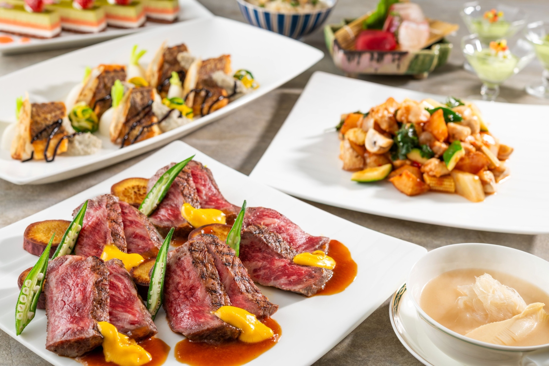 2025秋の宴会プラン　和洋中MIX