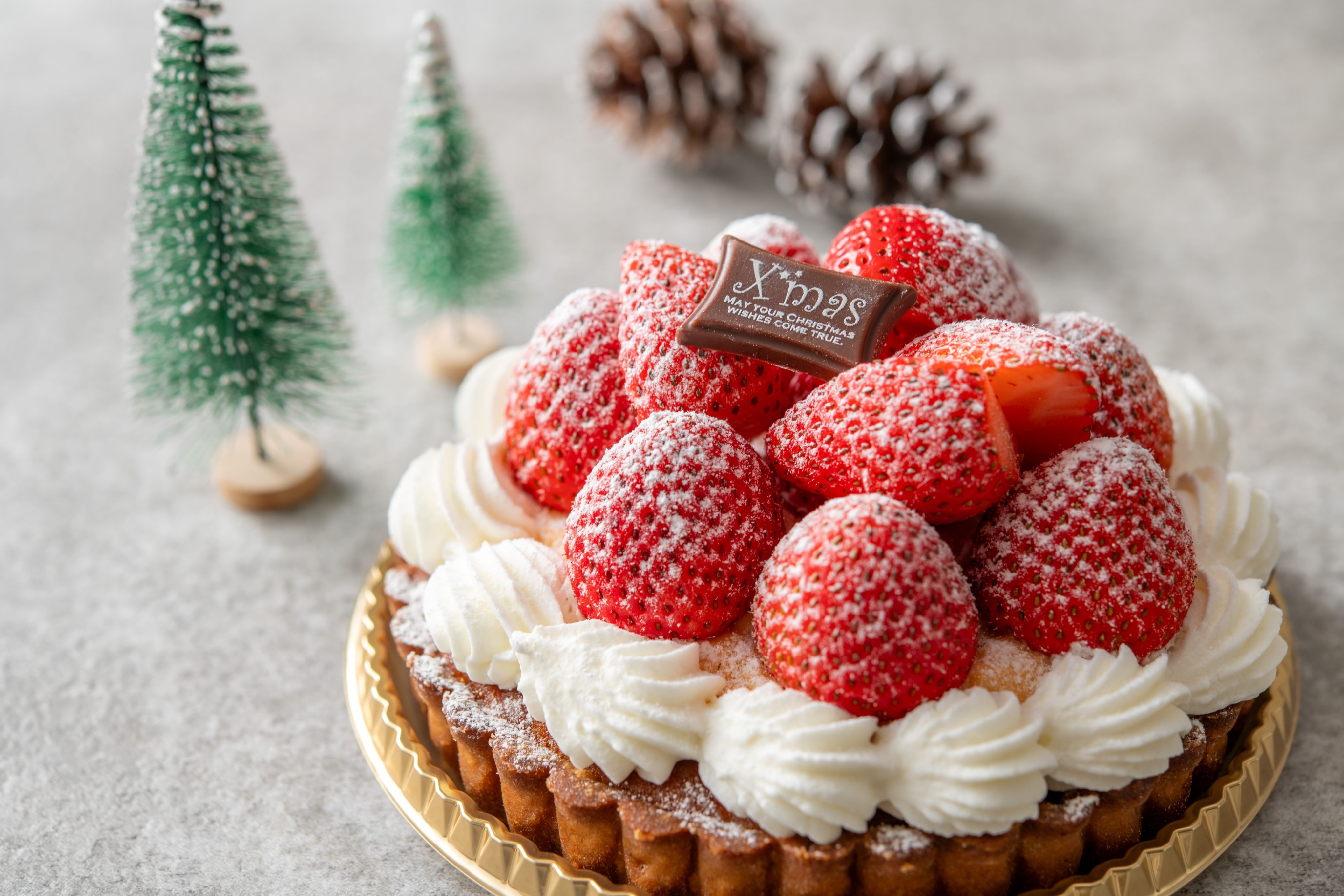 クリスマス　苺タルト４号